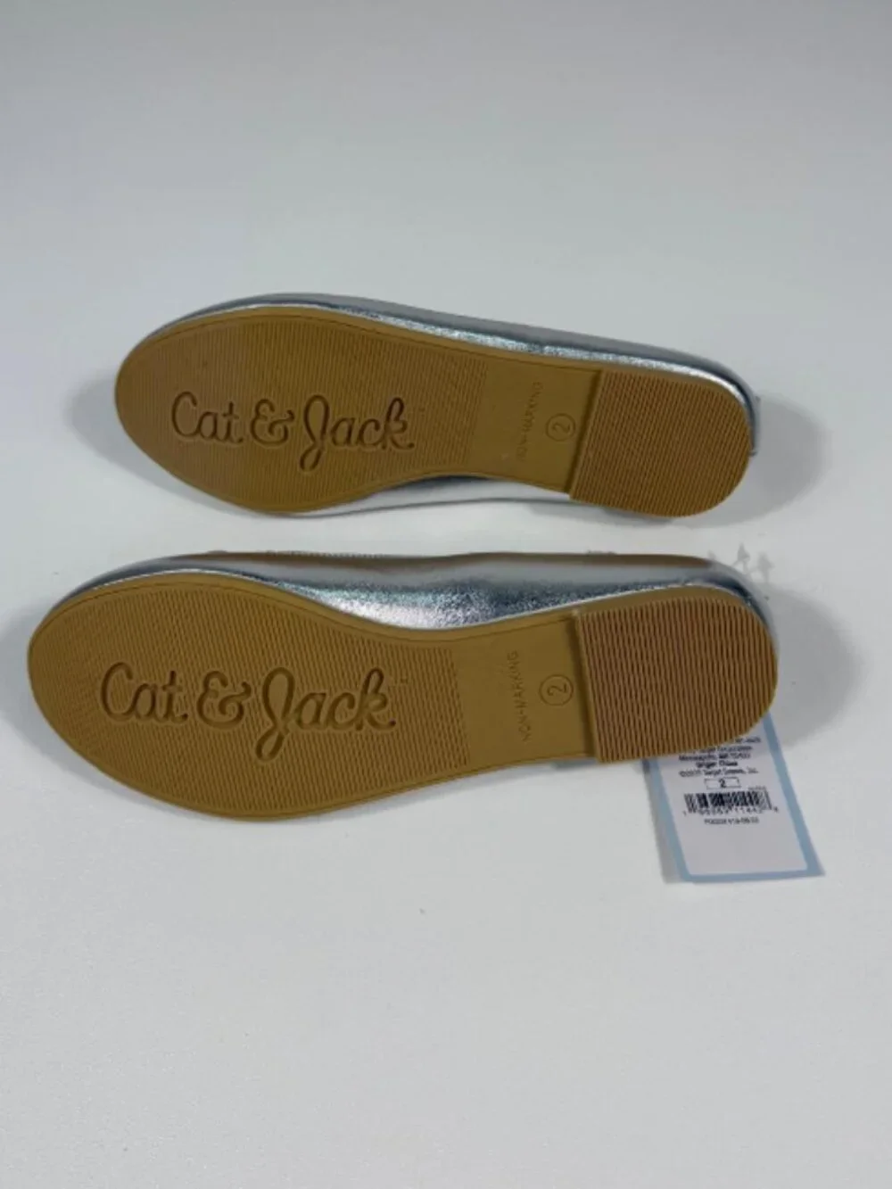 Girls' Jo Slip-on Ballet Flats - Cat & Jack™ Black 2